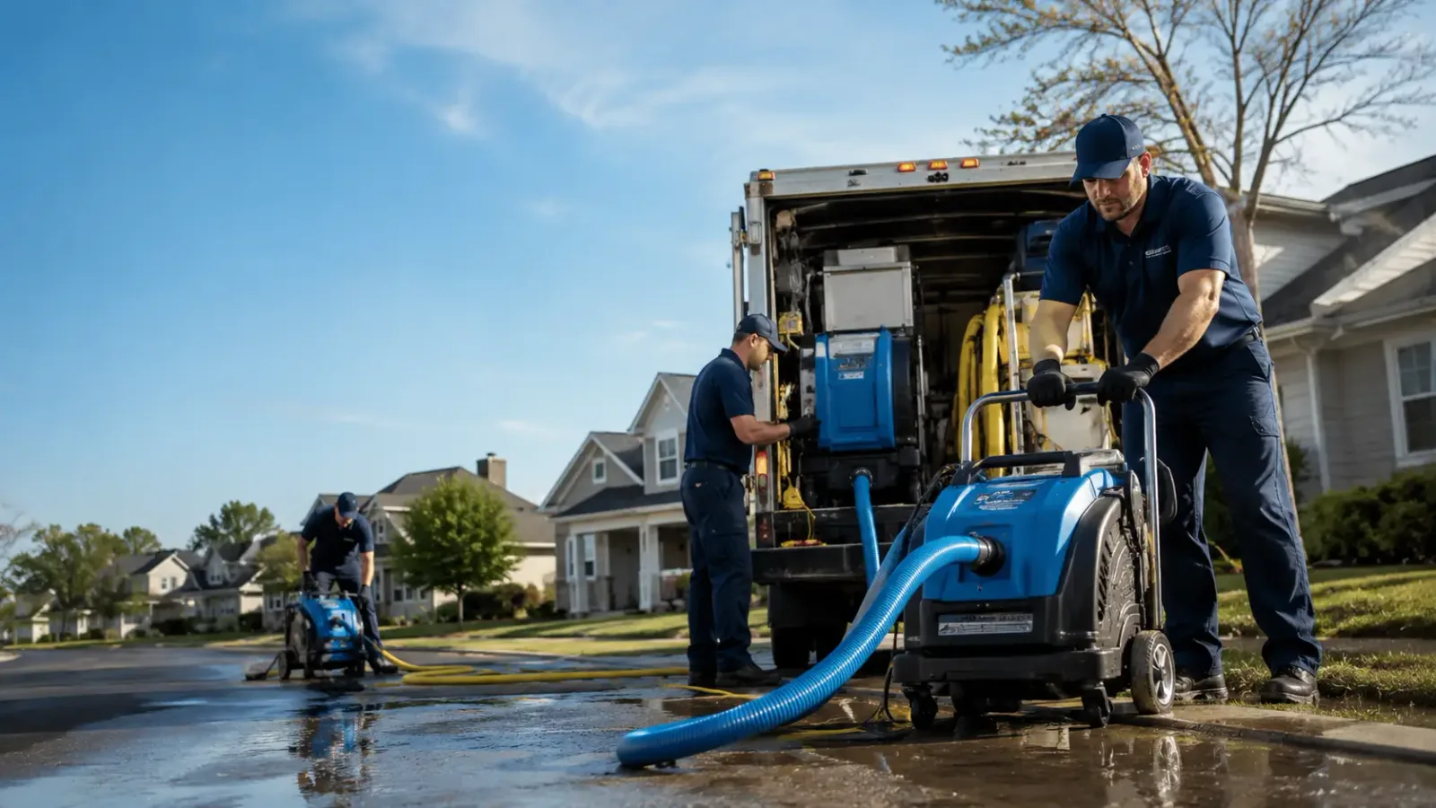 Flood Damage Cleanup in Thornton, WV
